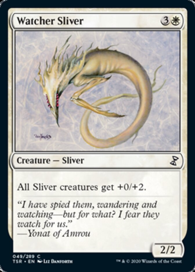 Watcher Sliver [Time Spiral Remastered] - Magic: The Gathering - Card Brawlers | Quebec | Canada |