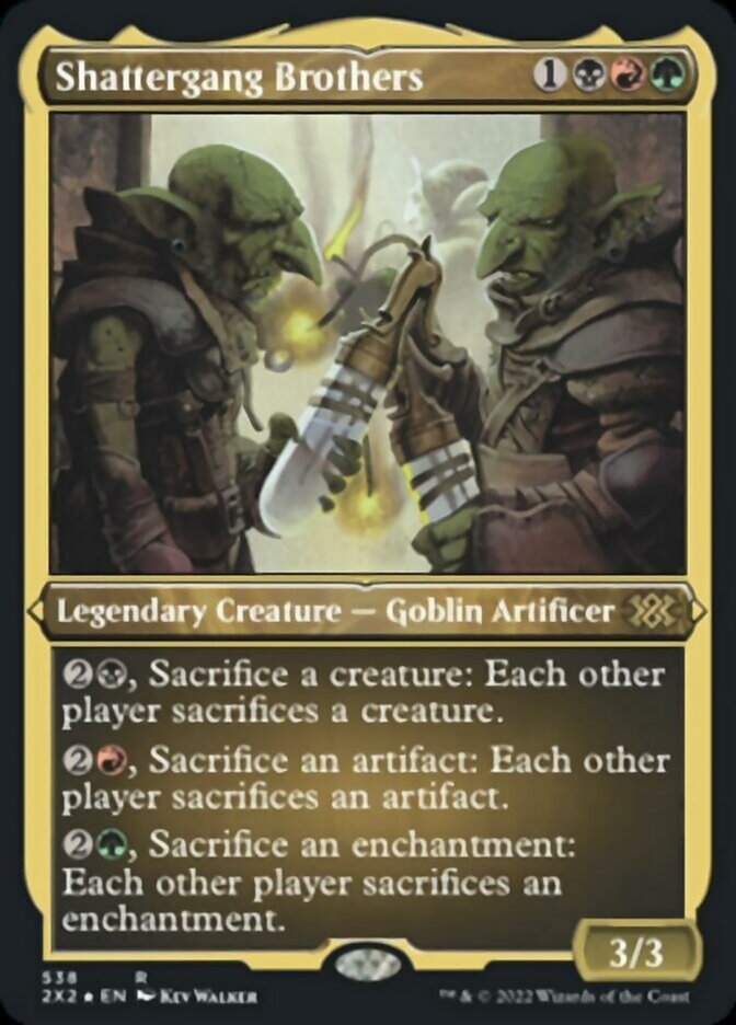 Shattergang Brothers (Foil Etched) [Double Masters 2022] - Magic: The Gathering - Card Brawlers | Quebec | Canada |
