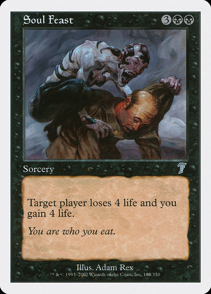 Soul Feast [Seventh Edition] - Magic: The Gathering - Card Brawlers | Quebec | Canada |