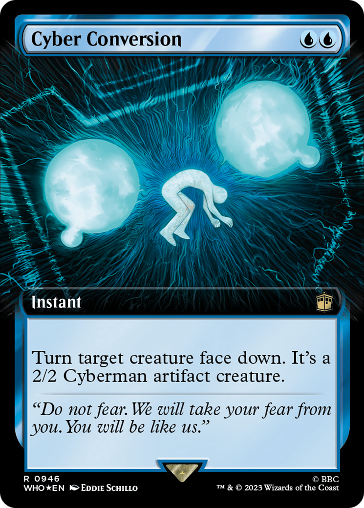 Cyber Conversion (Extended Art) (Surge Foil) [Doctor Who] - Magic: The Gathering - Card Brawlers | Quebec | Canada |