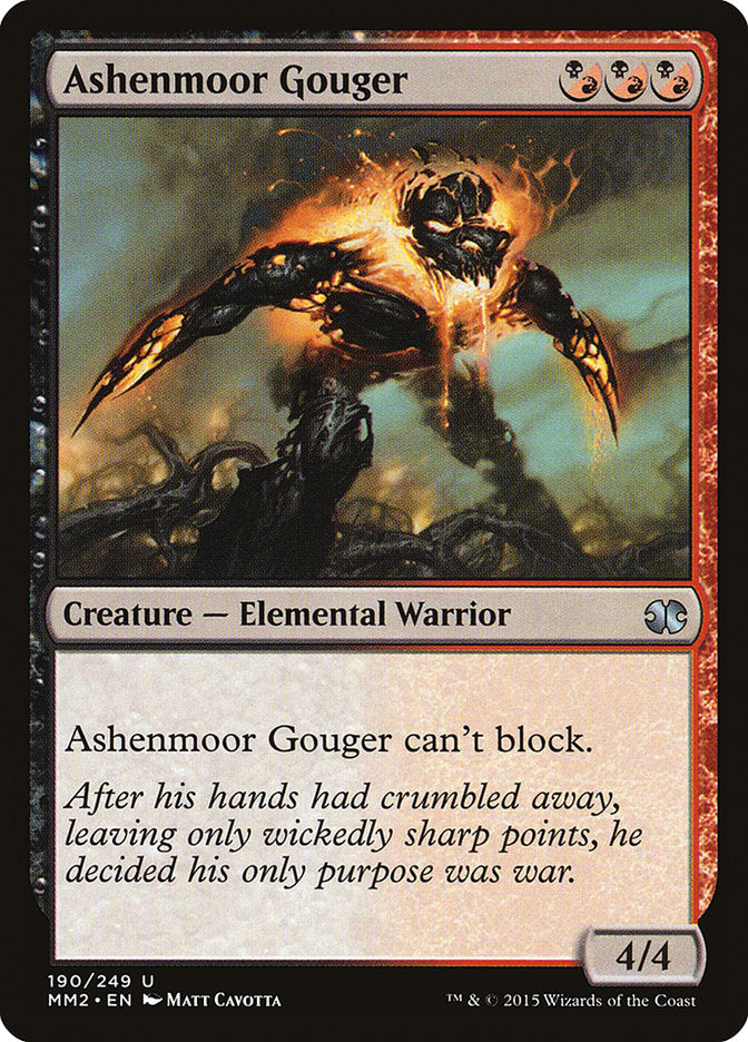 Ashenmoor Gouger [Modern Masters 2015] - Magic: The Gathering - Card Brawlers | Quebec | Canada |