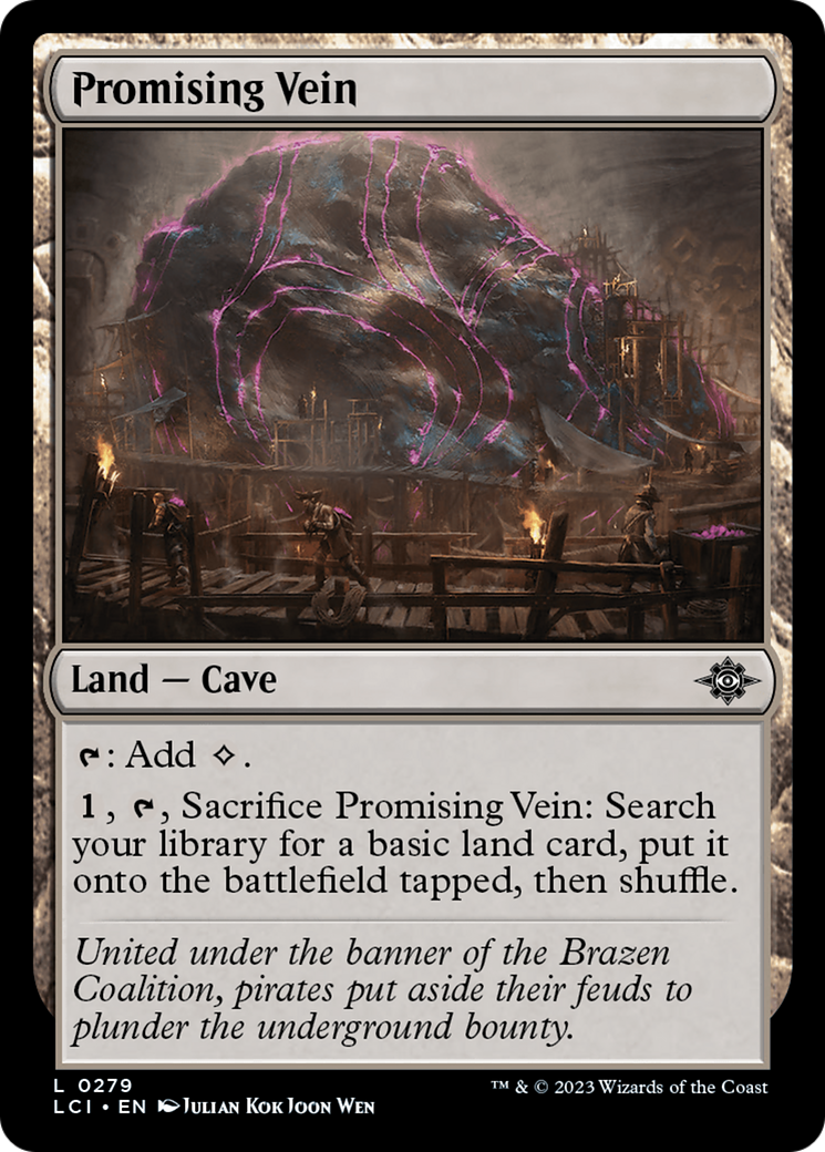 Promising Vein [The Lost Caverns of Ixalan] - Magic: The Gathering - Card Brawlers | Quebec | Canada |