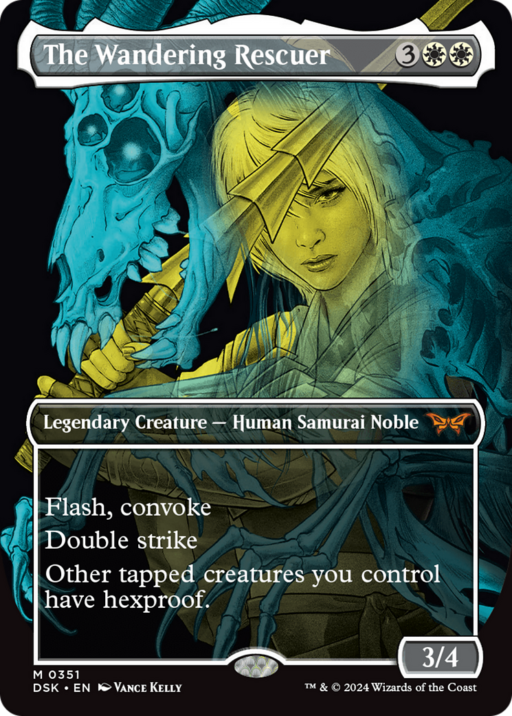 The Wandering Rescuer (Showcase) [Duskmourn: House of Horror] - Magic: The Gathering - Card Brawlers | Quebec | Canada |