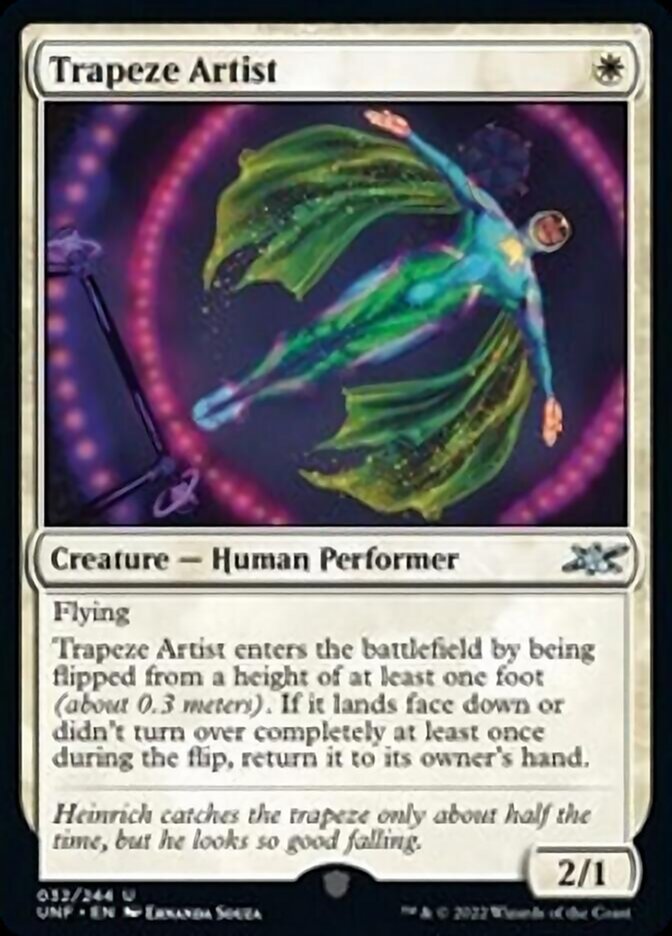 Trapeze Artist [Unfinity] - Magic: The Gathering - Card Brawlers | Quebec | Canada |