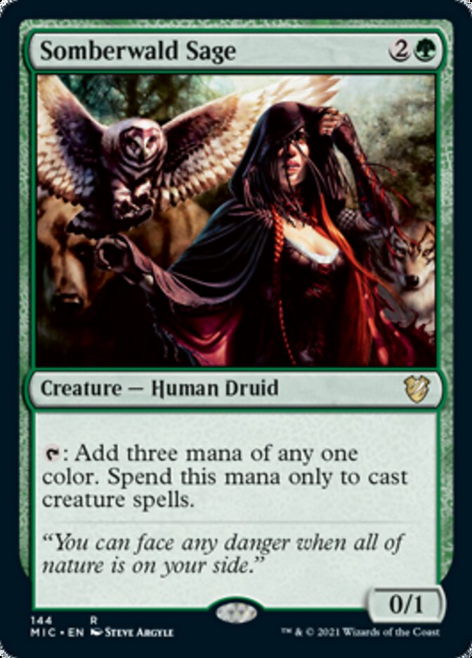 Somberwald Sage [Innistrad: Midnight Hunt Commander] - Magic: The Gathering - Card Brawlers | Quebec | Canada |