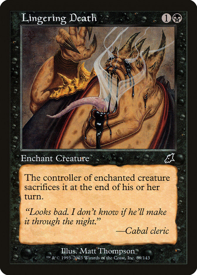 Lingering Death [Scourge] - Magic: The Gathering - Card Brawlers | Quebec | Canada |