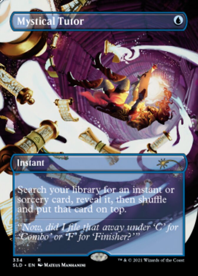 Mystical Tutor (Borderless) [Secret Lair Drop Series] - Magic: The Gathering - Card Brawlers | Quebec | Canada |