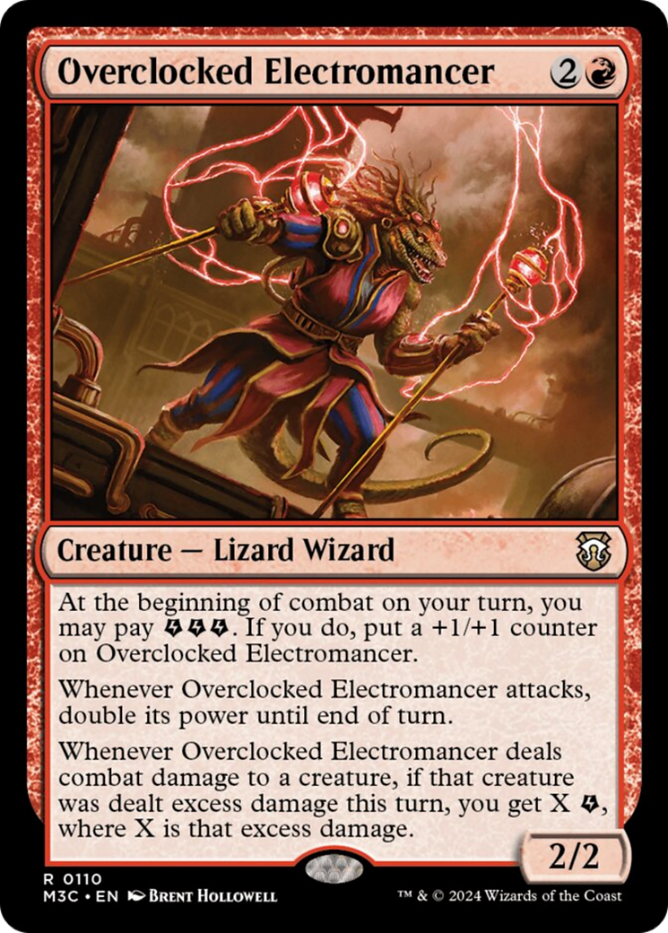 Overclocked Electromancer [Modern Horizons 3 Commander] - Magic: The Gathering - Card Brawlers | Quebec | Canada |