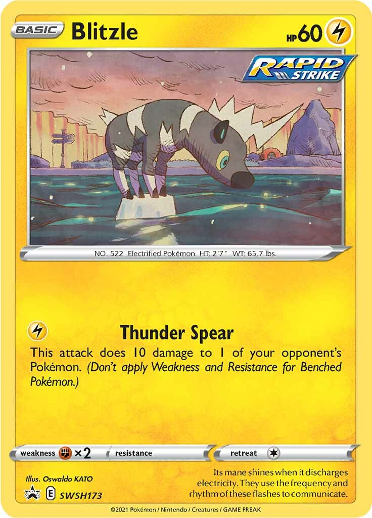 Blitzle (SWSH173) [Sword & Shield: Black Star Promos] - Pokémon - Card Brawlers | Quebec | Canada |