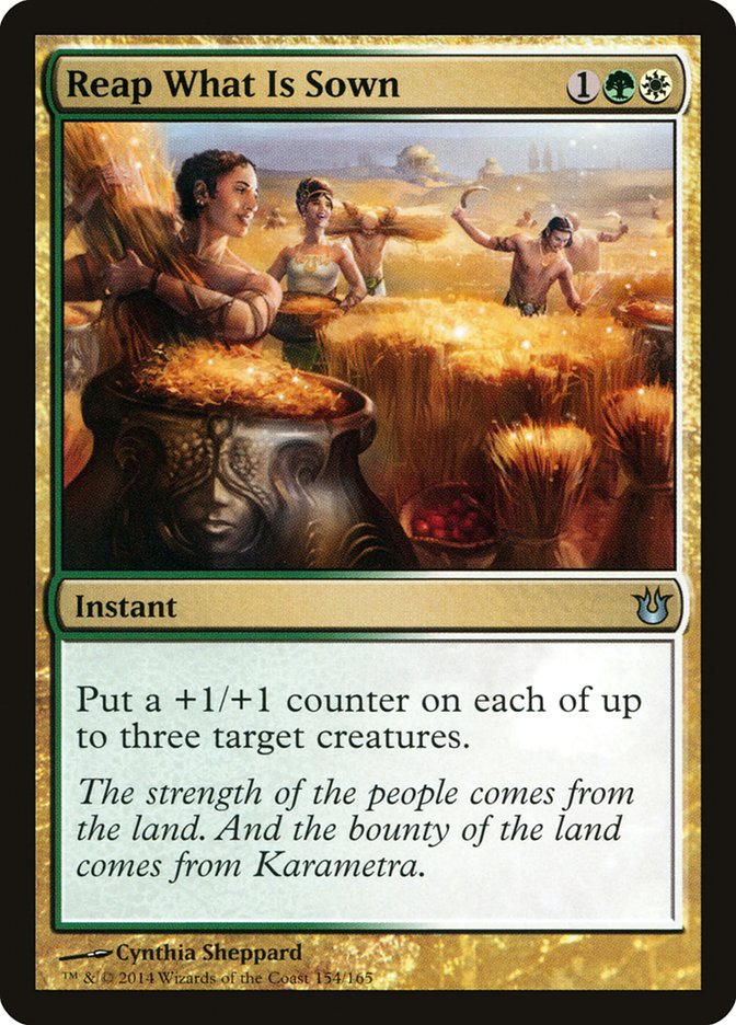Reap What Is Sown [Born of the Gods] - Magic: The Gathering - Card Brawlers | Quebec | Canada |
