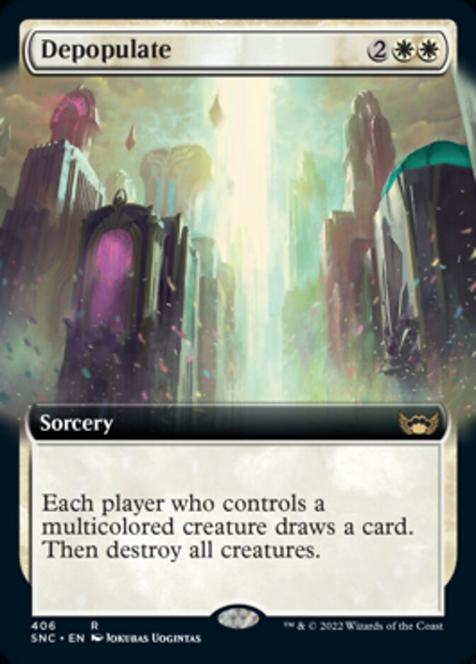 Depopulate (Extended Art) [Streets of New Capenna] - Magic: The Gathering - Card Brawlers | Quebec | Canada |