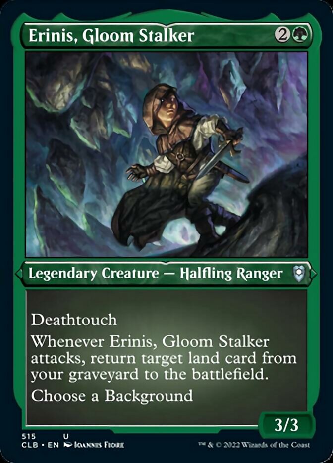 Erinis, Gloom Stalker (Foil Etched) [Commander Legends: Battle for Baldur's Gate] - Magic: The Gathering - Card Brawlers | Quebec | Canada |