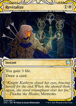 Revitalize (Foil Etched) [Strixhaven: School of Mages Mystical Archive] - Magic: The Gathering - Card Brawlers | Quebec | Canada |