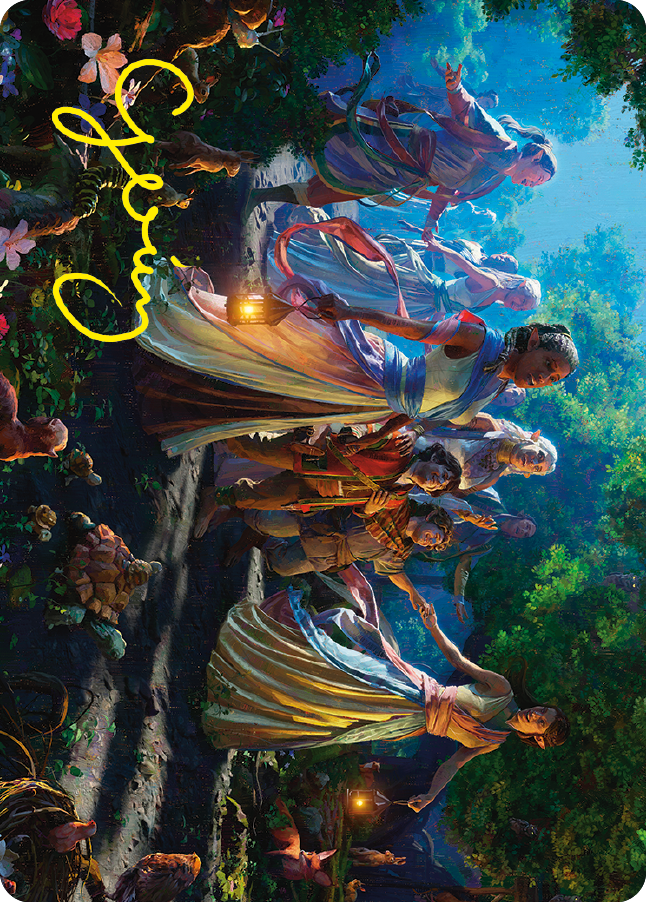 Realm Seekers Art Card (Gold-Stamped Signature) [The Lord of the Rings: Tales of Middle-earth Art Series] - Magic: The Gathering - Card Brawlers | Quebec | Canada |