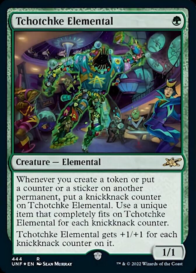 Tchotchke Elemental (Galaxy Foil) [Unfinity] - Magic: The Gathering - Card Brawlers | Quebec | Canada |