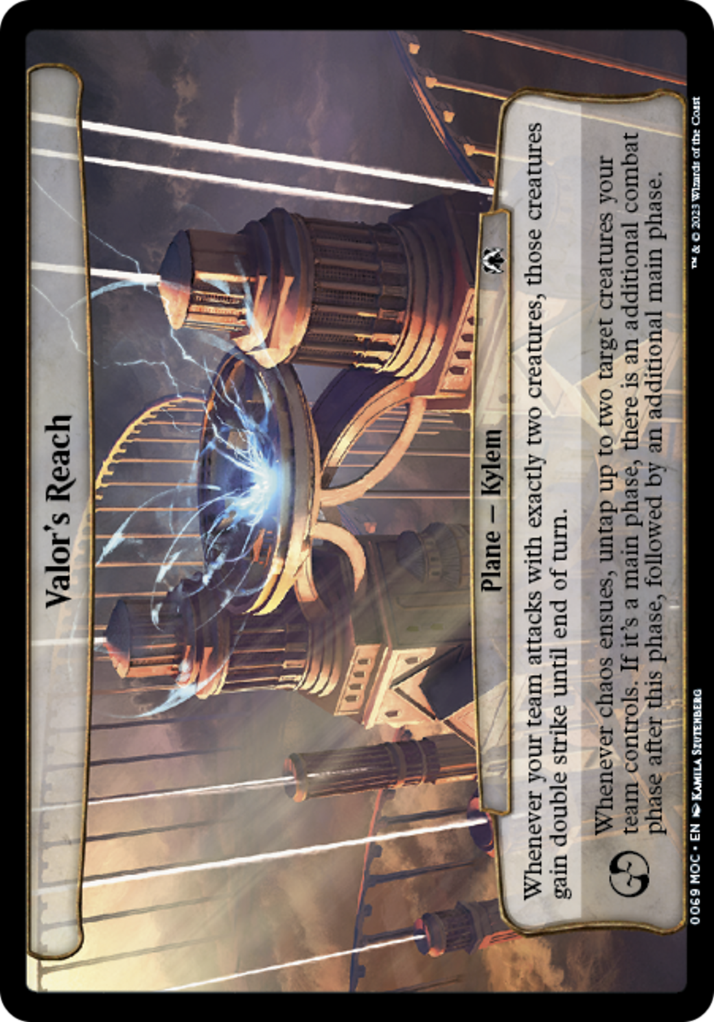 Valor's Reach [March of the Machine Commander] - Magic: The Gathering - Card Brawlers | Quebec | Canada |