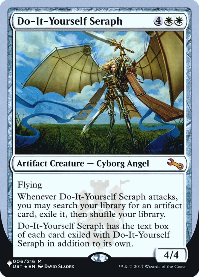 Do-It-Yourself Seraph (Unfinity Foil Edition) [The List] - Magic: The Gathering - Card Brawlers | Quebec | Canada |