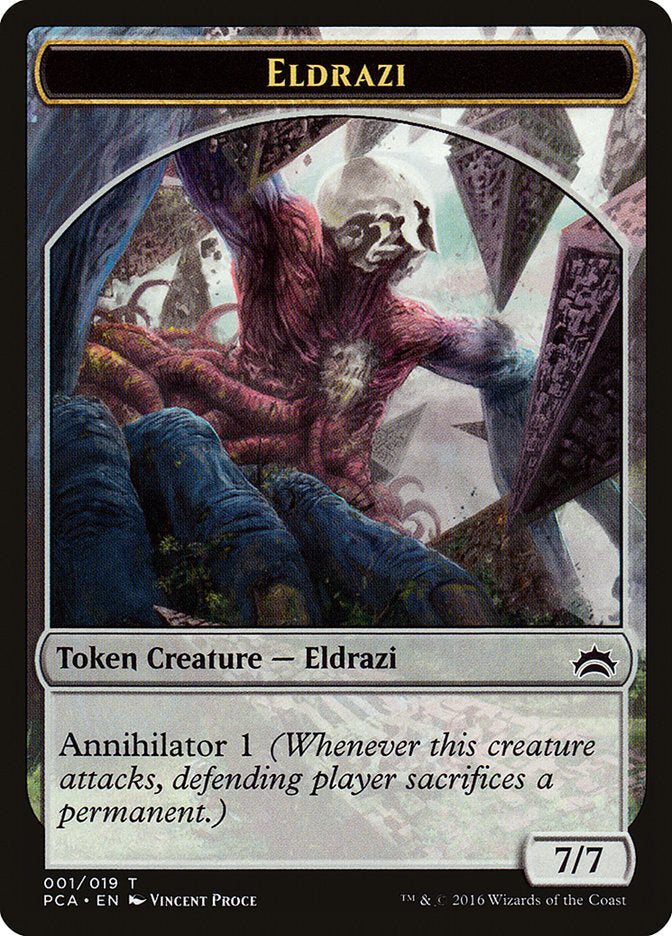 Eldrazi Spawn (002) // Eldrazi Double-Sided Token [Planechase Anthology Tokens] - Magic: The Gathering - Card Brawlers | Quebec | Canada |