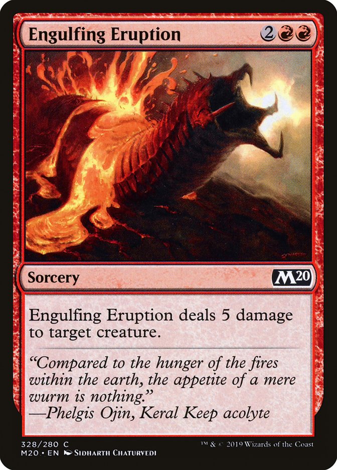 Engulfing Eruption [Core Set 2020] - Magic: The Gathering - Card Brawlers | Quebec | Canada |