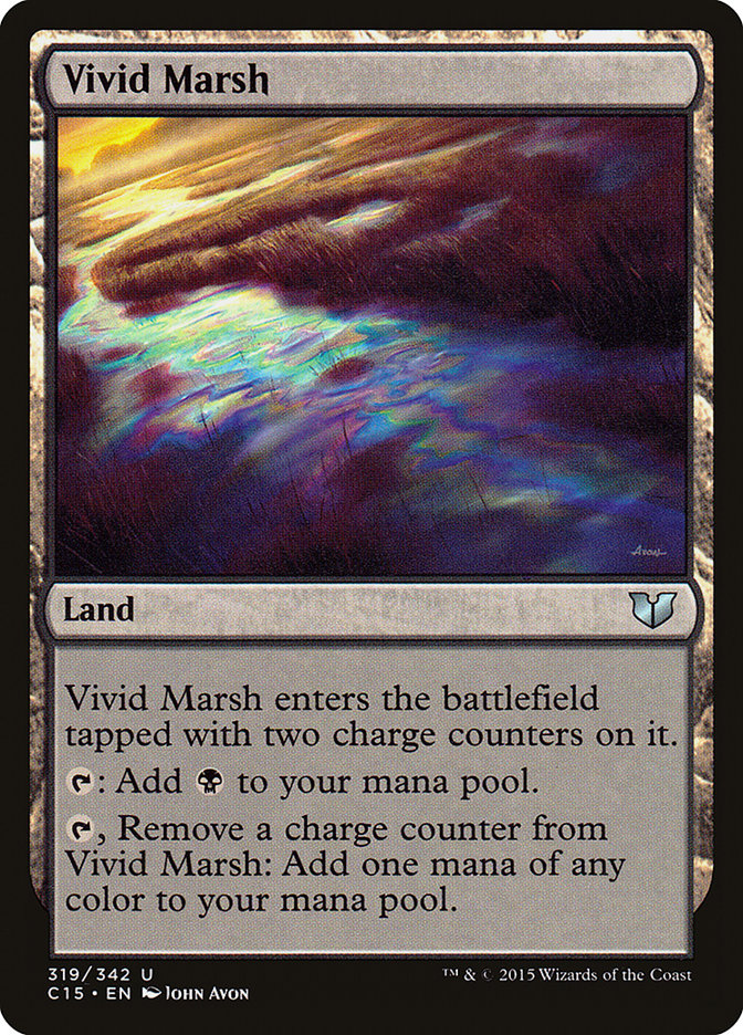 Vivid Marsh [Commander 2015] - Magic: The Gathering - Card Brawlers | Quebec | Canada |
