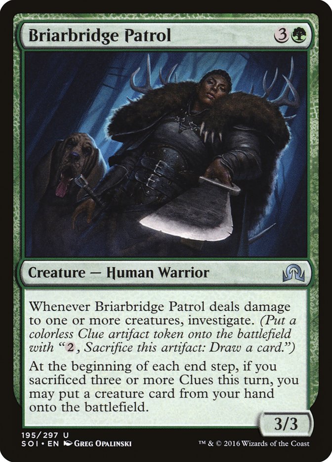 Briarbridge Patrol [Shadows over Innistrad] - Magic: The Gathering - Card Brawlers | Quebec | Canada |
