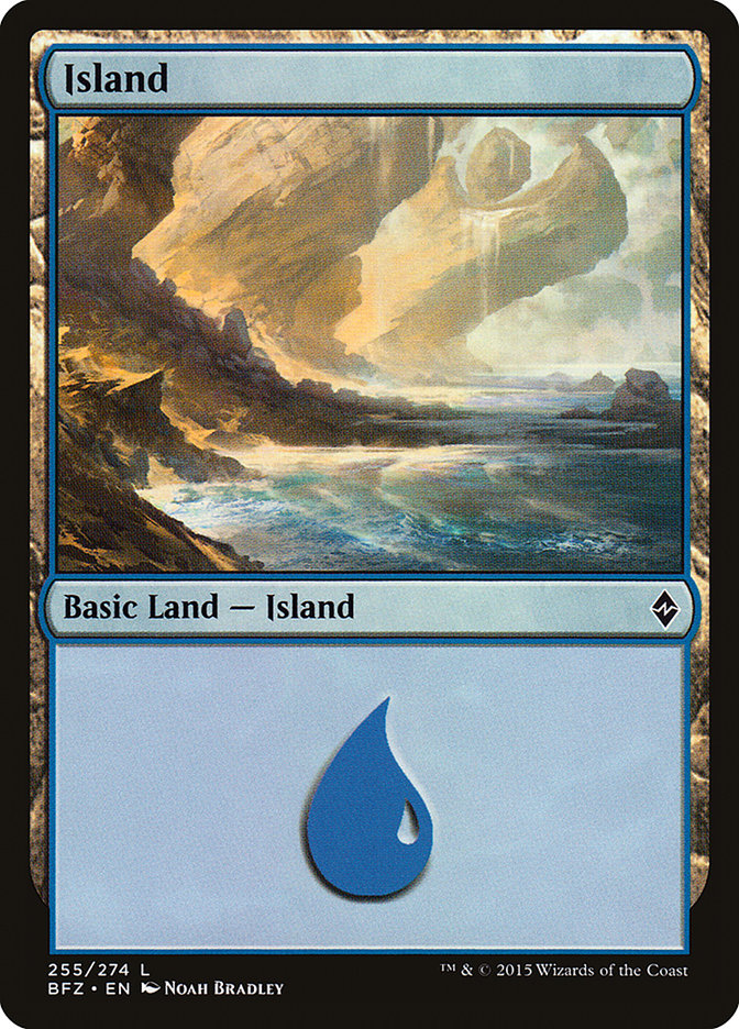 Island (255) [Battle for Zendikar] - Magic: The Gathering - Card Brawlers | Quebec | Canada |