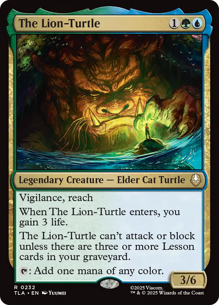 The Lion-Turtle [Avatar: The Last Airbender] - Magic: The Gathering - Card Brawlers | Quebec | Canada |
