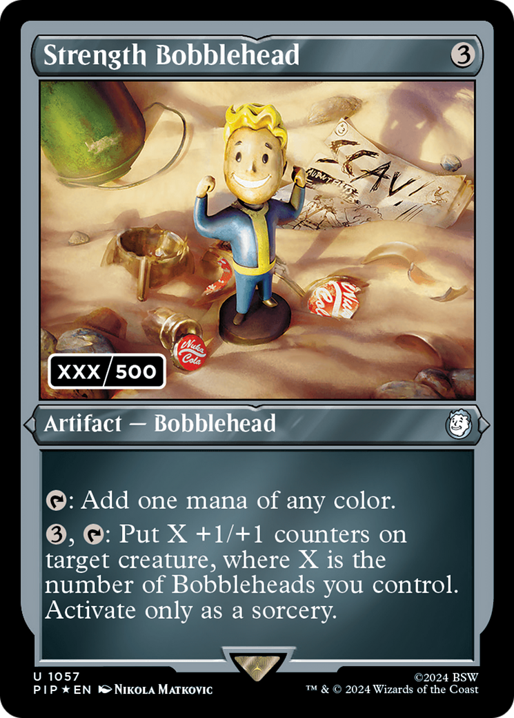 Strength Bobblehead (Serial Numbered) [Fallout] - Magic: The Gathering - Card Brawlers | Quebec | Canada |