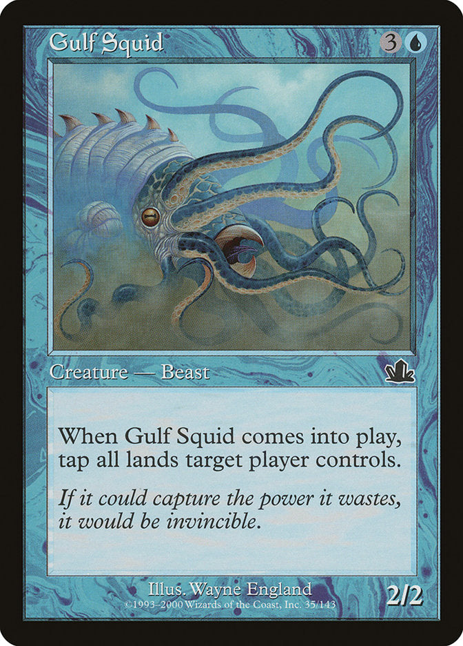 Gulf Squid [Prophecy] - Magic: The Gathering - Card Brawlers | Quebec | Canada |