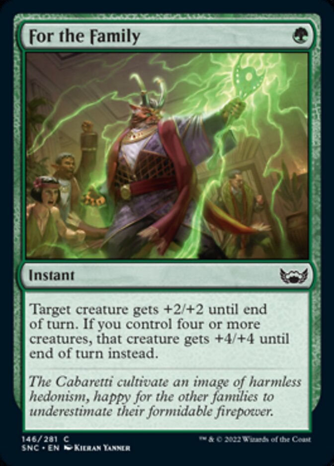 For the Family [Streets of New Capenna] - Magic: The Gathering - Card Brawlers | Quebec | Canada |