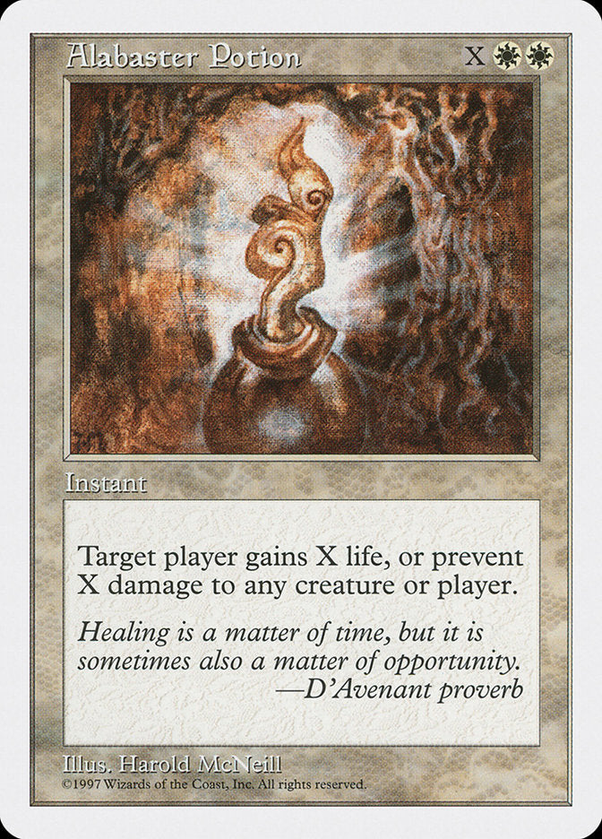 Alabaster Potion [Fifth Edition] - Magic: The Gathering - Card Brawlers | Quebec | Canada |