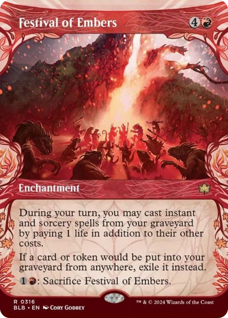 Festival of Embers (Showcase) [Bloomburrow] - Magic: The Gathering - Card Brawlers | Quebec | Canada |