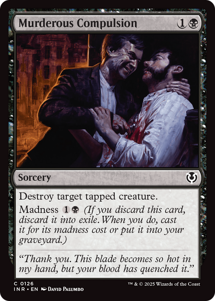 Murderous Compulsion [Innistrad Remastered] - Magic: The Gathering - Card Brawlers | Quebec | Canada |