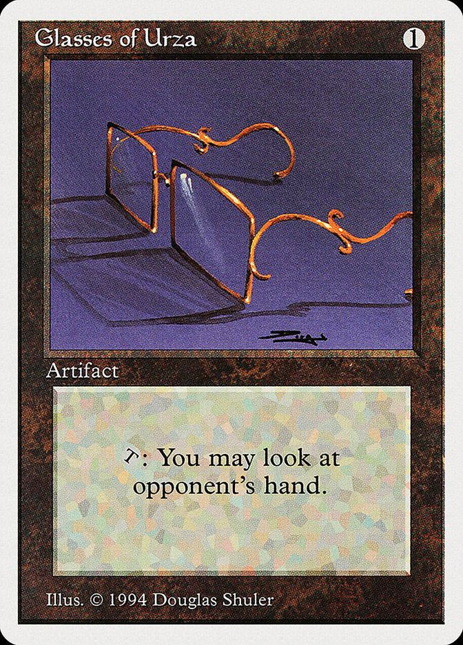 Glasses of Urza [Summer Magic / Edgar] - Magic: The Gathering - Card Brawlers | Quebec | Canada |