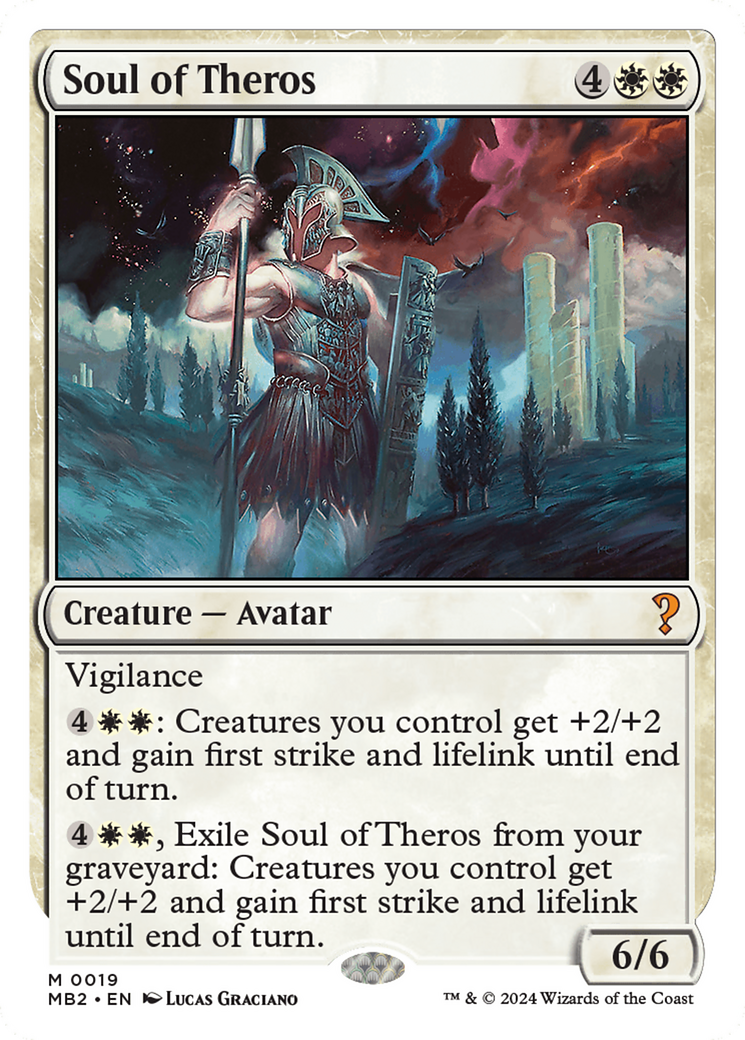 Soul of Theros (White Border) [Mystery Booster 2] - Magic: The Gathering - Card Brawlers | Quebec | Canada |