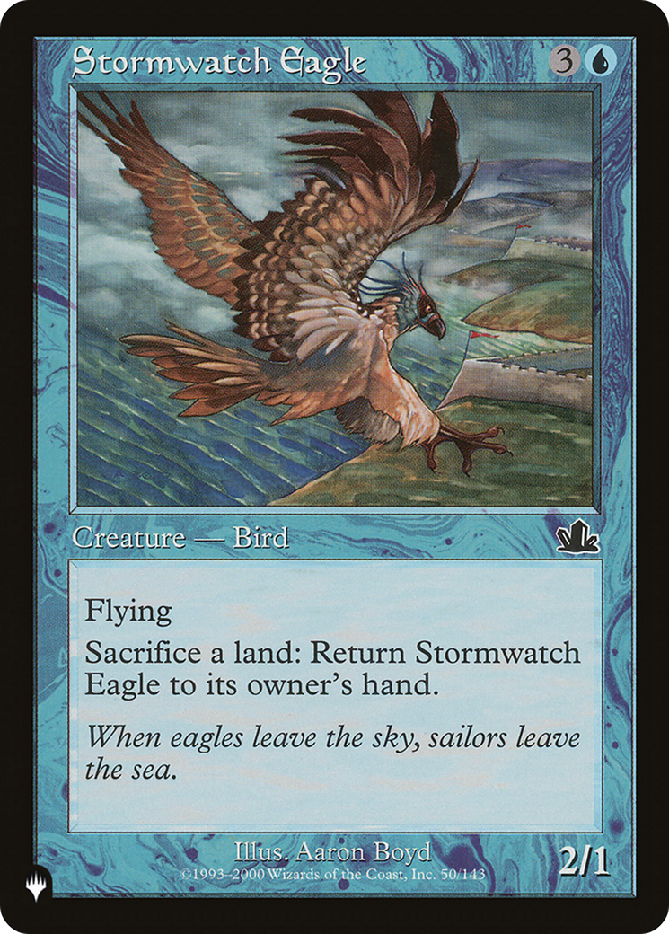 Stormwatch Eagle [The List] - Magic: The Gathering - Card Brawlers | Quebec | Canada |