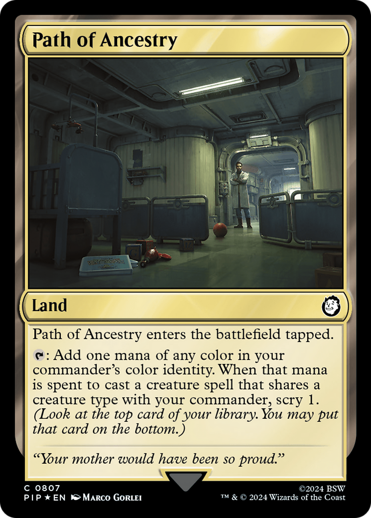 Path of Ancestry (Surge Foil) [Fallout] - Magic: The Gathering - Card Brawlers | Quebec | Canada |