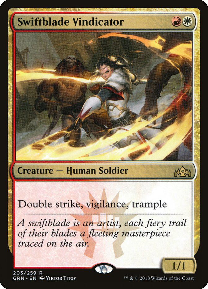 Swiftblade Vindicator [Guilds of Ravnica] - Magic: The Gathering - Card Brawlers | Quebec | Canada |