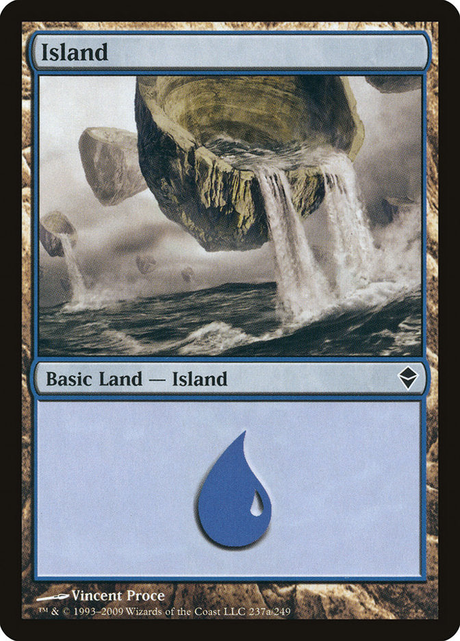 Island (237a) [Zendikar] - Magic: The Gathering - Card Brawlers | Quebec | Canada |