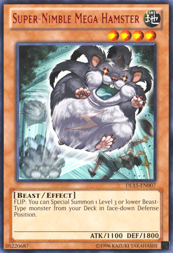 Super-Nimble Mega Hamster (Red) [DL15-EN007] Rare - Yu-Gi-Oh! - Card Brawlers | Quebec | Canada |