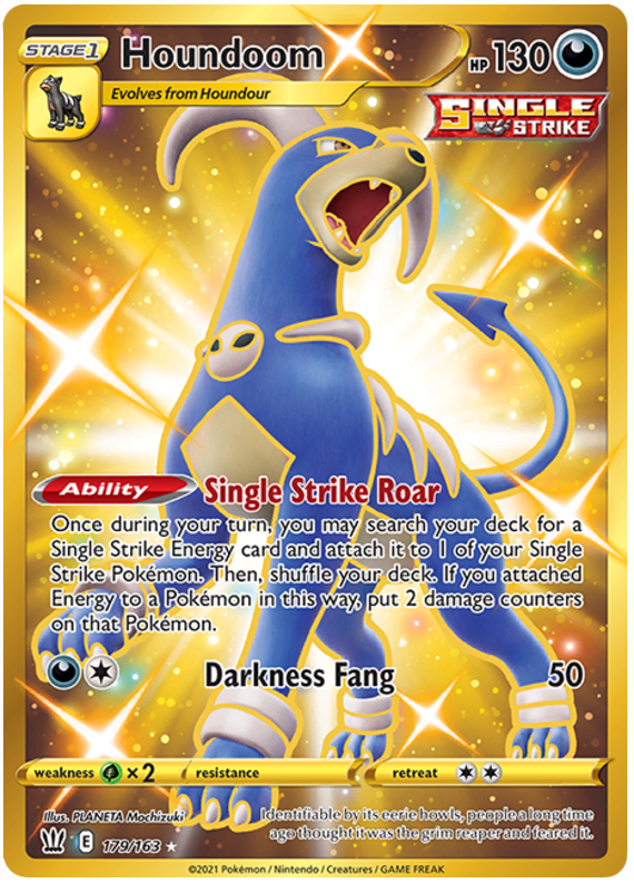 Houndoom (179/163) [Sword & Shield: Battle Styles] - Pokémon - Card Brawlers | Quebec | Canada |