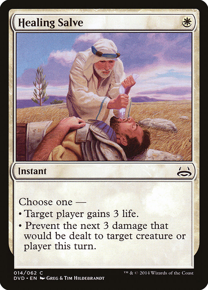 Healing Salve (Divine vs. Demonic) [Duel Decks Anthology] - Magic: The Gathering - Card Brawlers | Quebec | Canada |