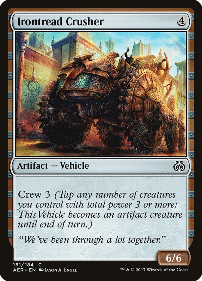 Irontread Crusher [Aether Revolt] - Magic: The Gathering - Card Brawlers | Quebec | Canada |