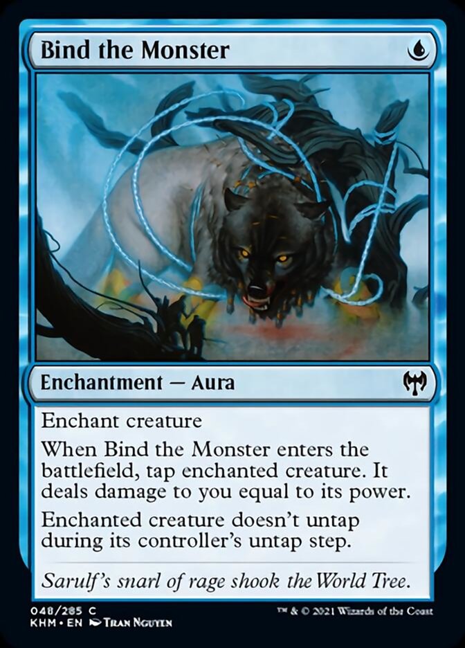 Bind the Monster [Kaldheim] - Magic: The Gathering - Card Brawlers | Quebec | Canada |