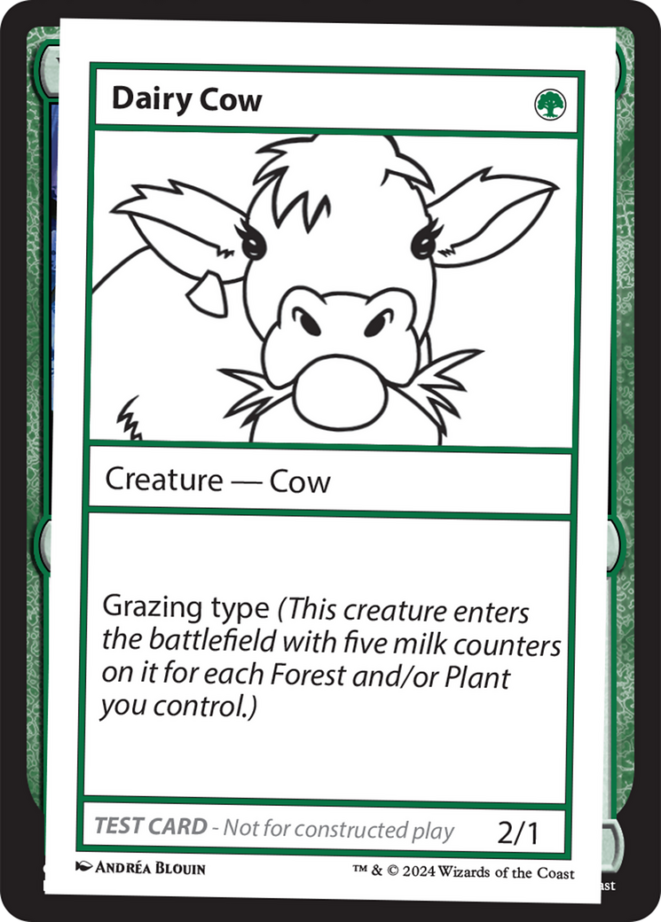Dairy Cow [Mystery Booster 2 Playtest Cards] - Magic: The Gathering - Card Brawlers | Quebec | Canada |