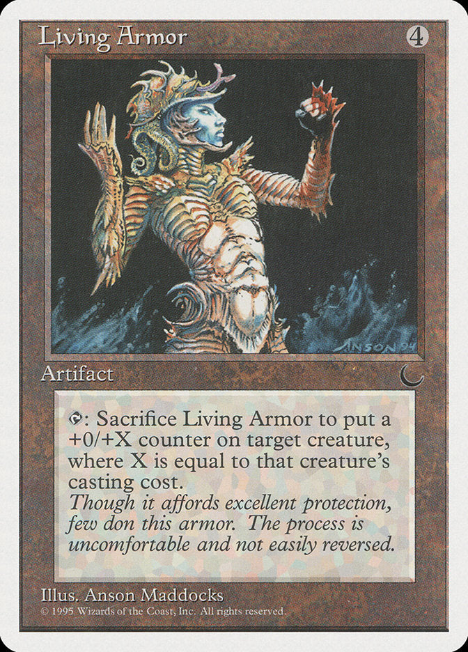 Living Armor [Chronicles] - Magic: The Gathering - Card Brawlers | Quebec | Canada |