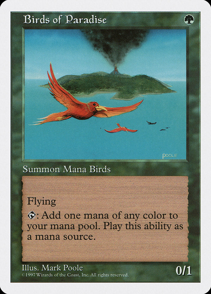 Birds of Paradise [Fifth Edition] - Magic: The Gathering - Card Brawlers | Quebec | Canada |