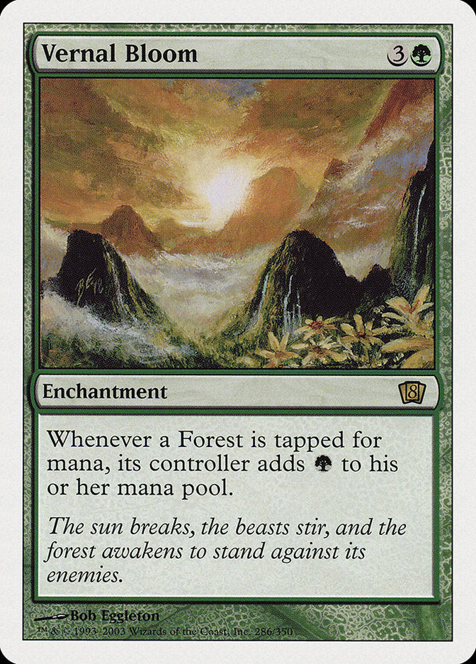 Vernal Bloom [Eighth Edition] - Magic: The Gathering - Card Brawlers | Quebec | Canada |