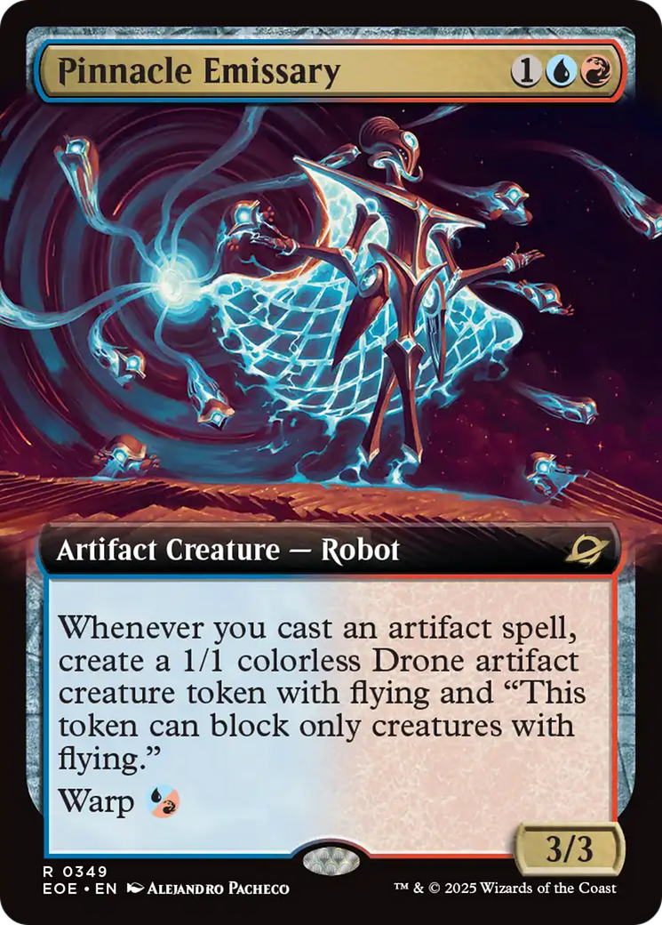 Pinnacle Emissary (Extended Art) [Edge of Eternities] - Magic: The Gathering - Card Brawlers | Quebec | Canada |