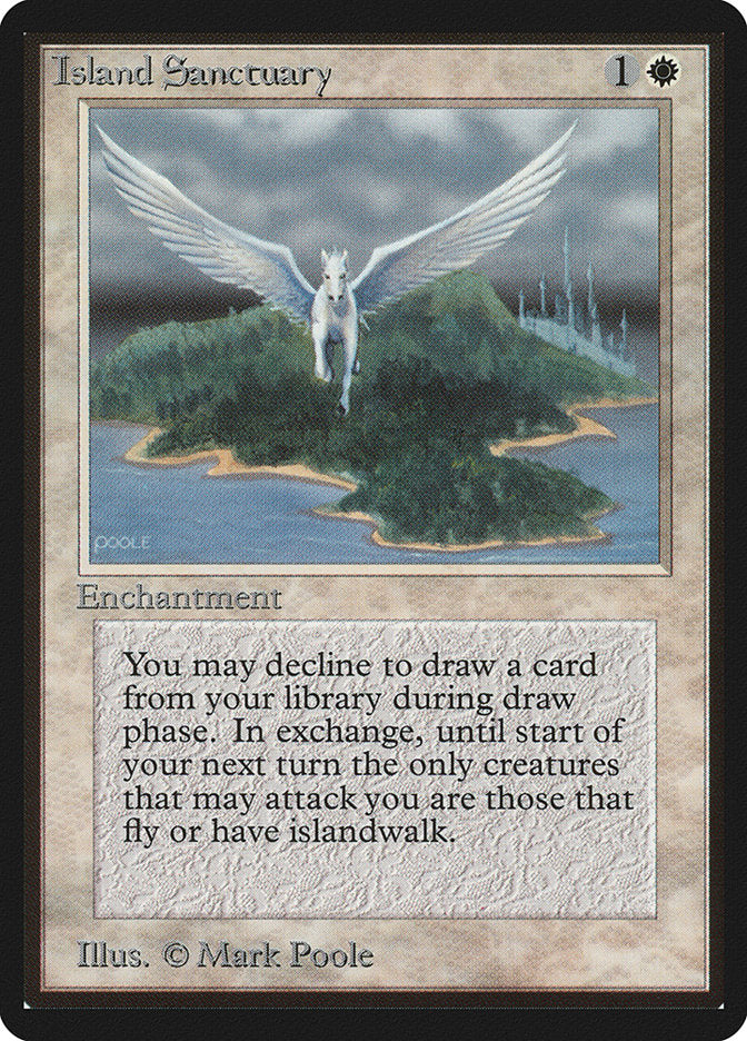 Island Sanctuary [Beta Edition] - Magic: The Gathering - Card Brawlers | Quebec | Canada |